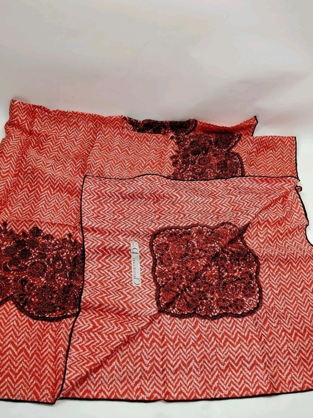 Christian Dior Scarf 100% Silk Beautiful